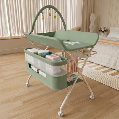 Table à Langer Pliable | Confort+ Vert | Mumoria