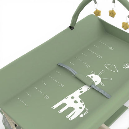 Table à Langer Pliable | Confort+ Vert | Mumoria