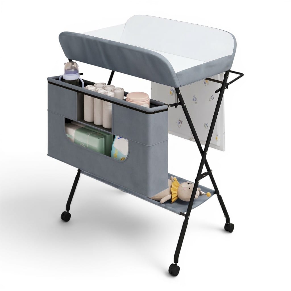 Table à Langer Pliable | Nid Élégance | Mumoria