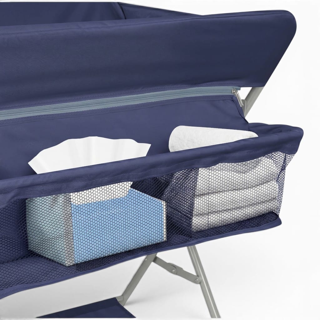 Table à Langer Pliable | Nuage de Soins Bleu | Mumoria