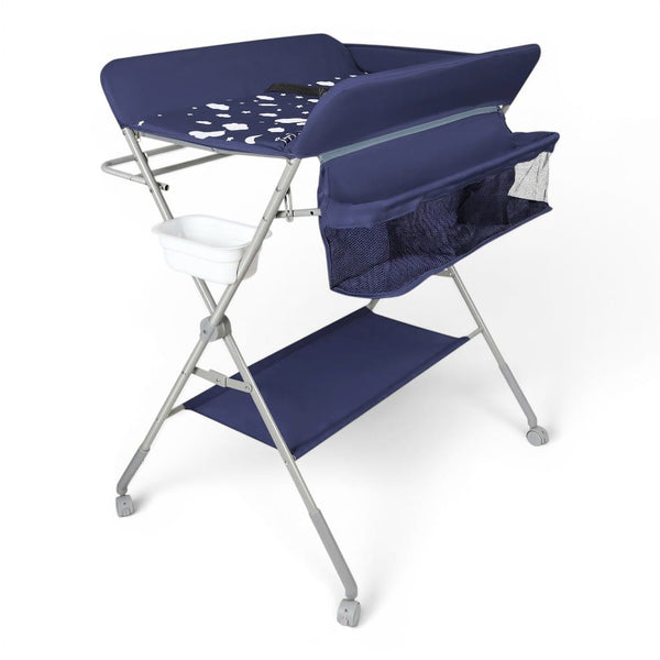 Table à Langer Pliable | Nuage de Soins Bleu | Mumoria