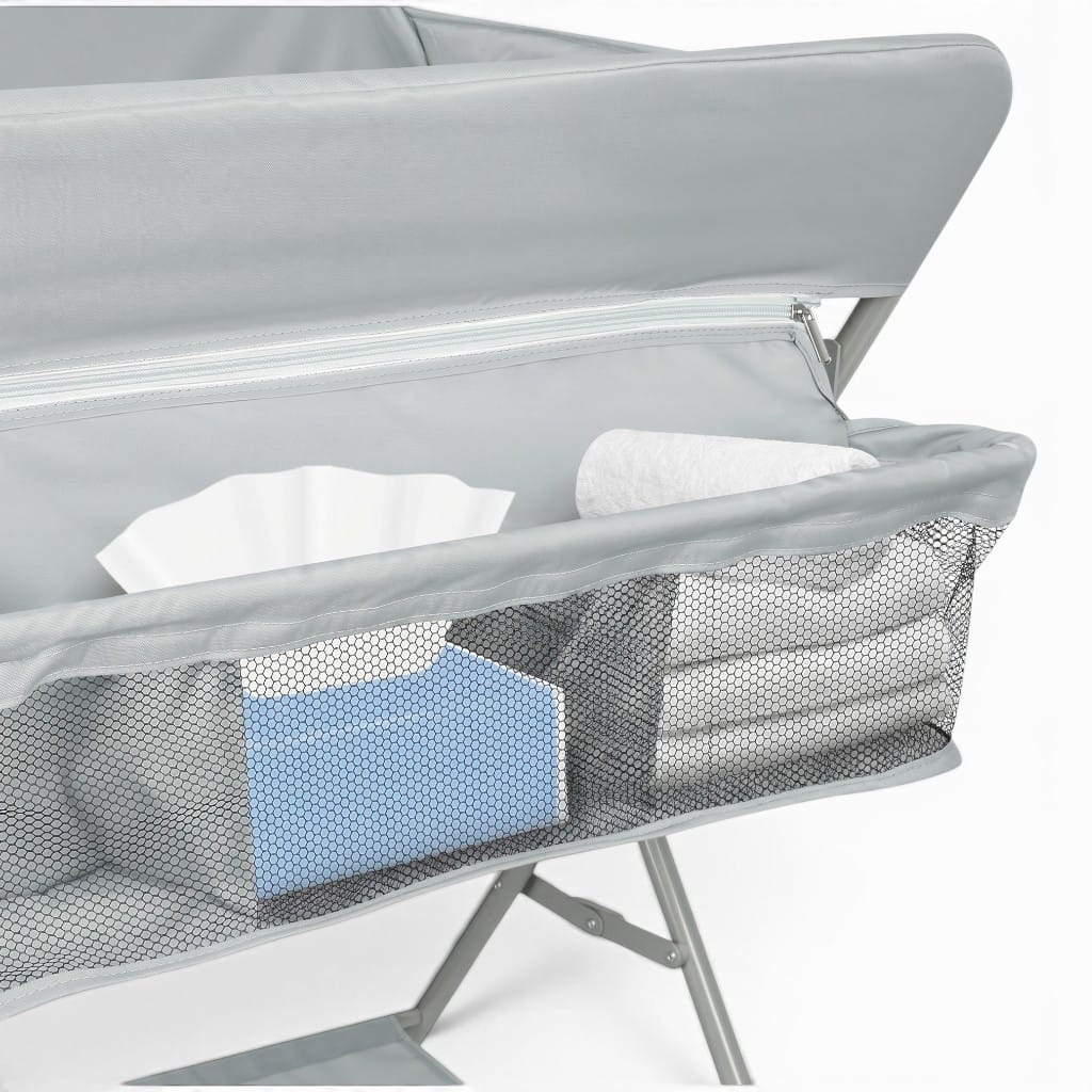Table à Langer Pliable | Nuage de Soins Gris | Mumoria