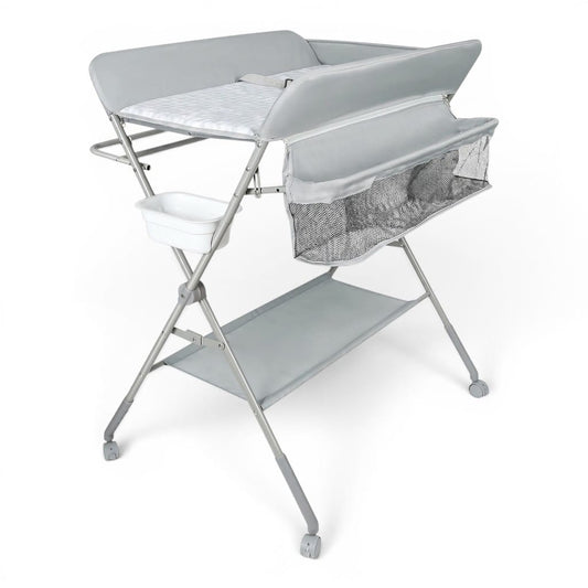 Table à Langer Pliable | Nuage de Soins Gris | Mumoria