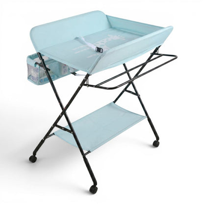 Table à Langer Pliable | Pliable Pro Bleu | Mumoria
