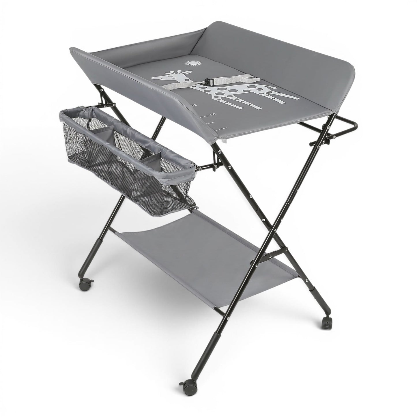 Table à Langer Pliable | Pliable Pro Gris | Mumoria