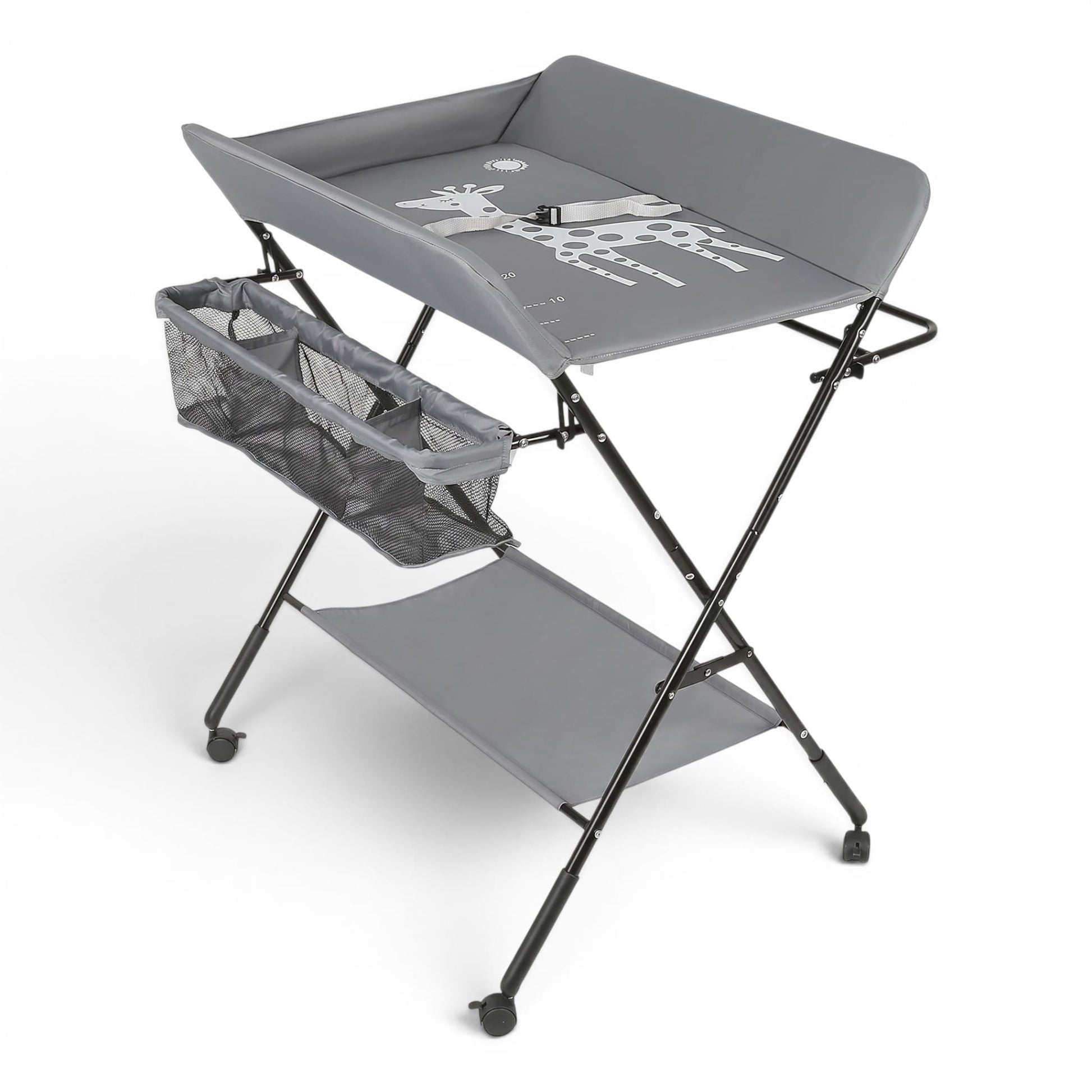 Table à Langer Pliable | Pliable Pro Gris | Mumoria