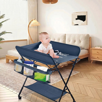 Table à Langer Pliable | Pliable Pro Marine | Mumoria
