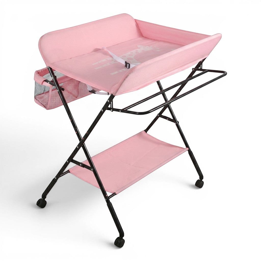 Table à Langer Pliable | Pliable Pro Rose | Mumoria