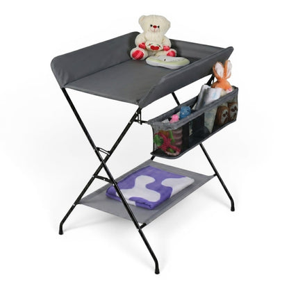 Table à Langer Pliable | Tendre Espace Gris | Mumoria